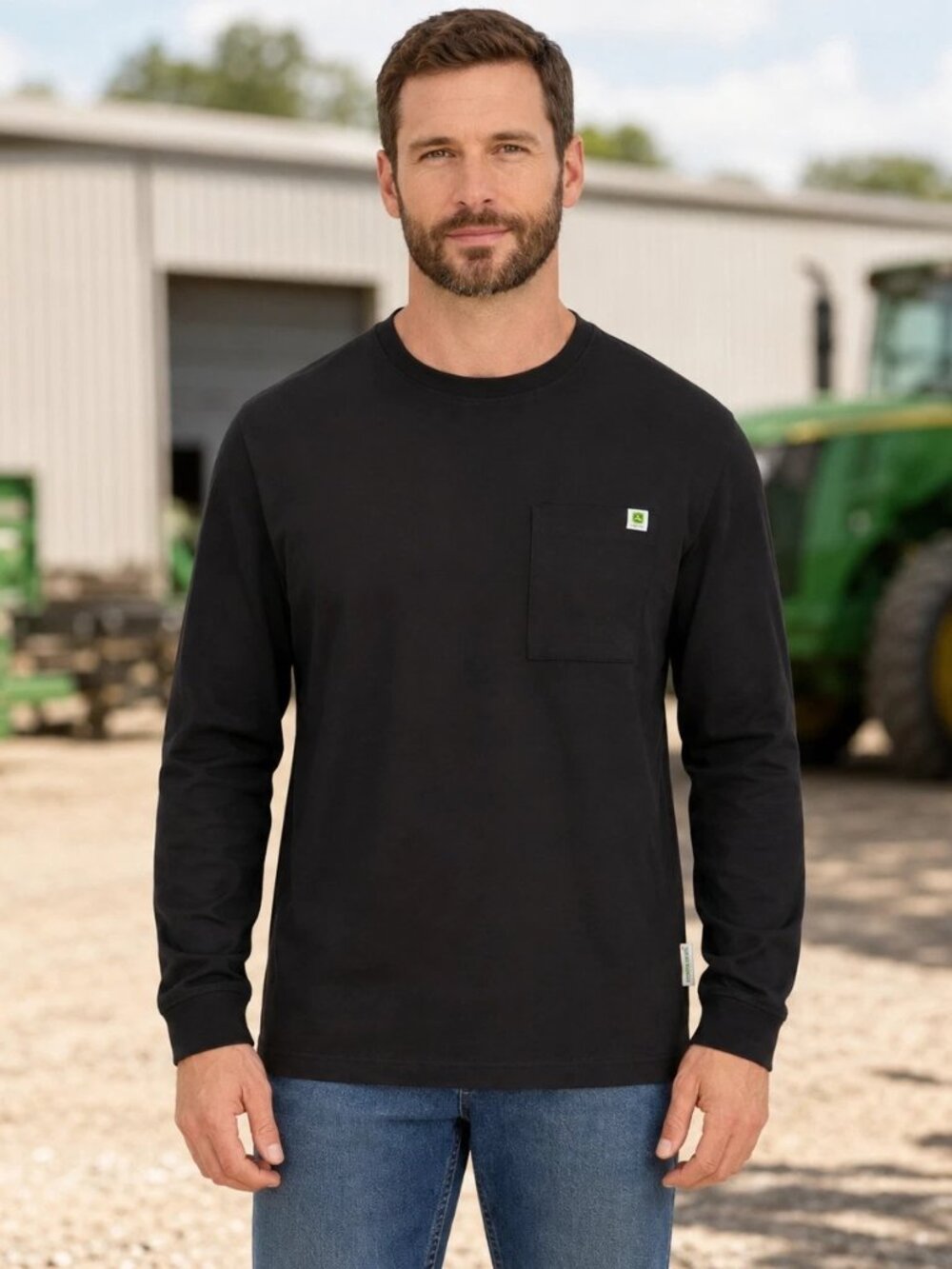 John Deere Men’s Long Sleeve Tee NEW